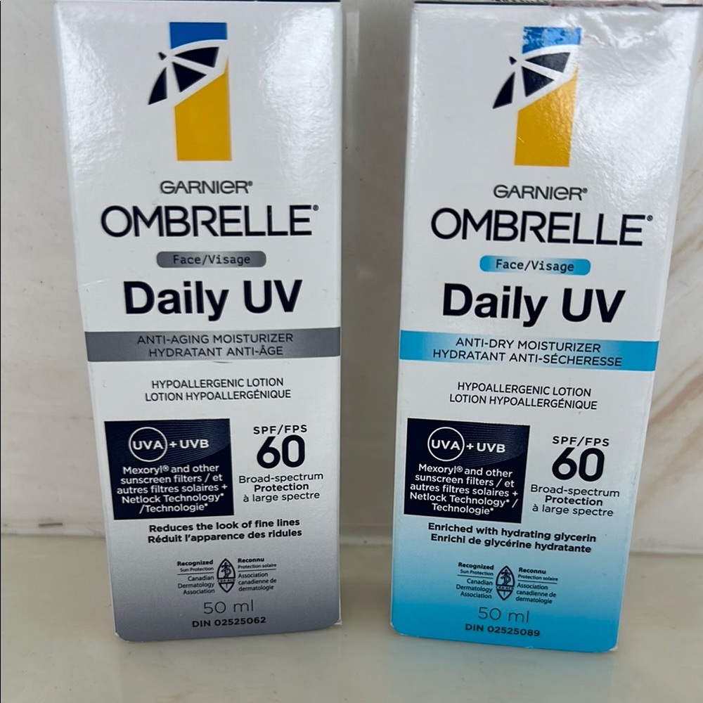 Garnier Ombrelle SPF 60 Moisturizer Set